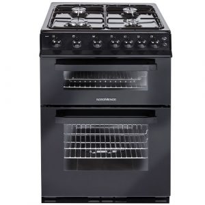 Nordmende 60cm Gas Cooker Black | CTG62LPGBK