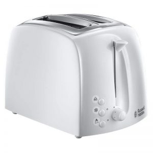 Russell Hobbs Textures White 2 Slice Toaster