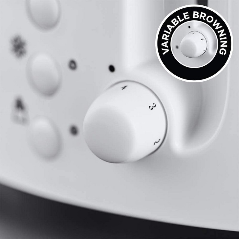 Russell Hobbs Textures White 2 Slice Toaster Russell Hobbs Textures White 2 Slice Toaster