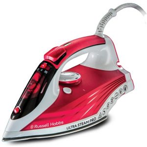 Russell Hobbs Ultra Steam Pro Iron | Pink | 23990 Russell Hobbs Ultra Steam Pro Iron | Pink | 23990