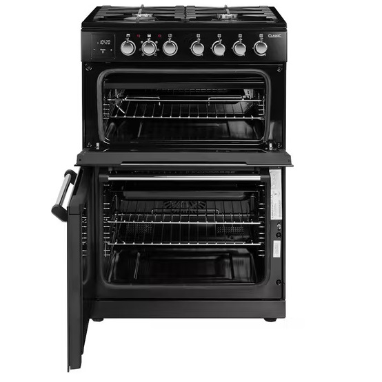 Rangemaster 60cm Dual Fuel Cooker | CLA60DFFBL/C Rangemaster 60cm Dual Fuel Cooker | CLA60DFFBL/C
