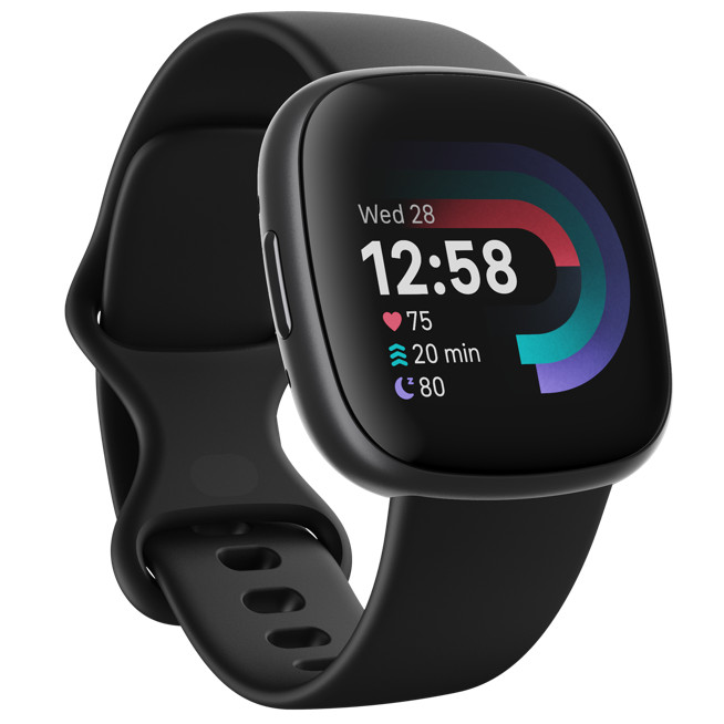 Fitbit Versa 4 | Graphite Black | FB523BKBK Fitbit Versa 4 | Graphite Black | FB523BKBK