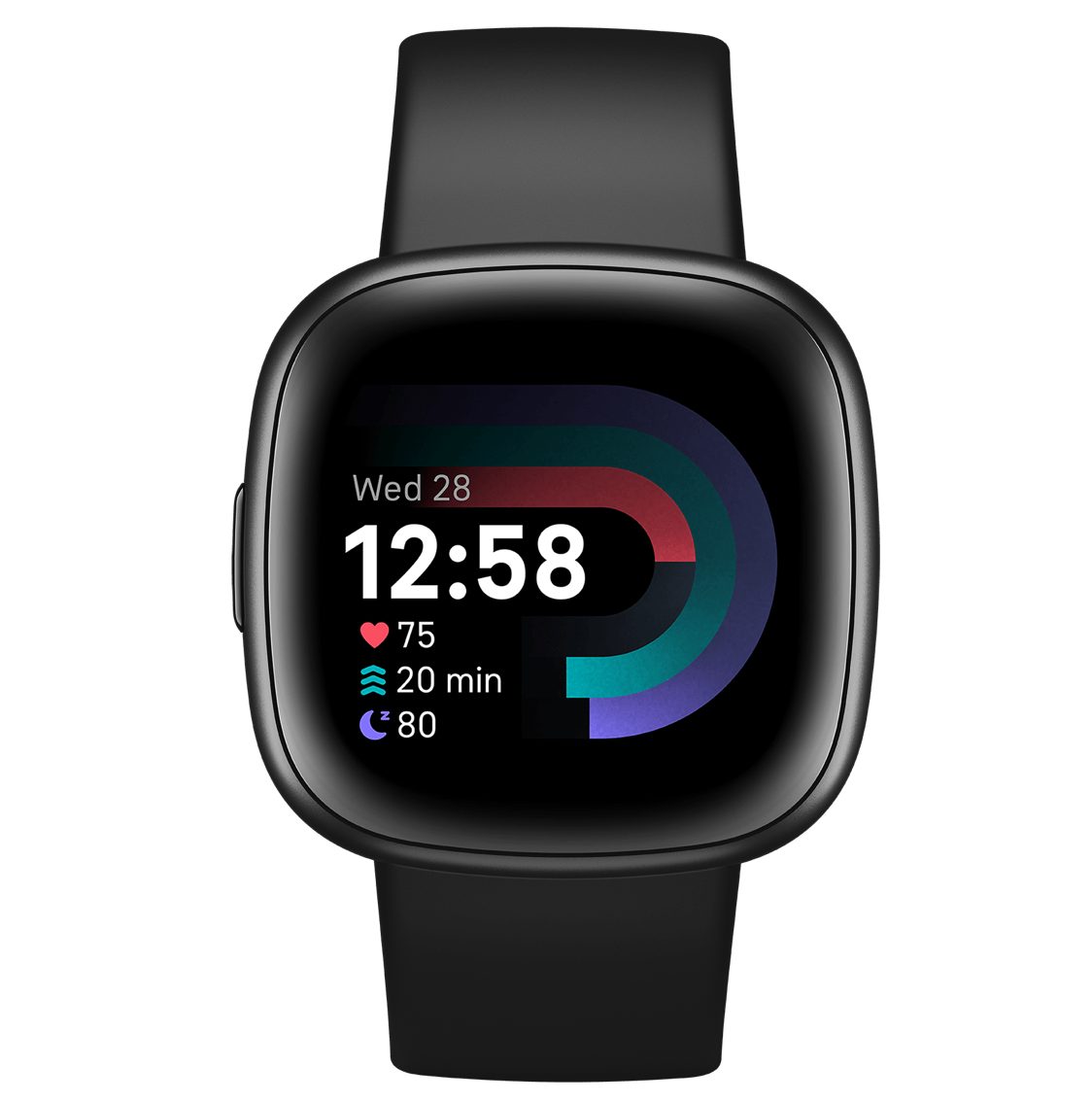 Fitbit Versa 4 | Graphite Black | FB523BKBK Fitbit Versa 4 | Graphite Black | FB523BKBK