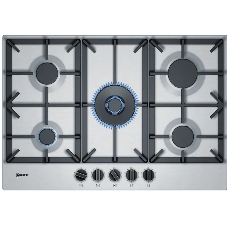 Neff N70 Gas 5 Zone Hob 75cm | T27DS59N0 Neff N70 Gas 5 Zone Hob 75cm | T27DS59N0