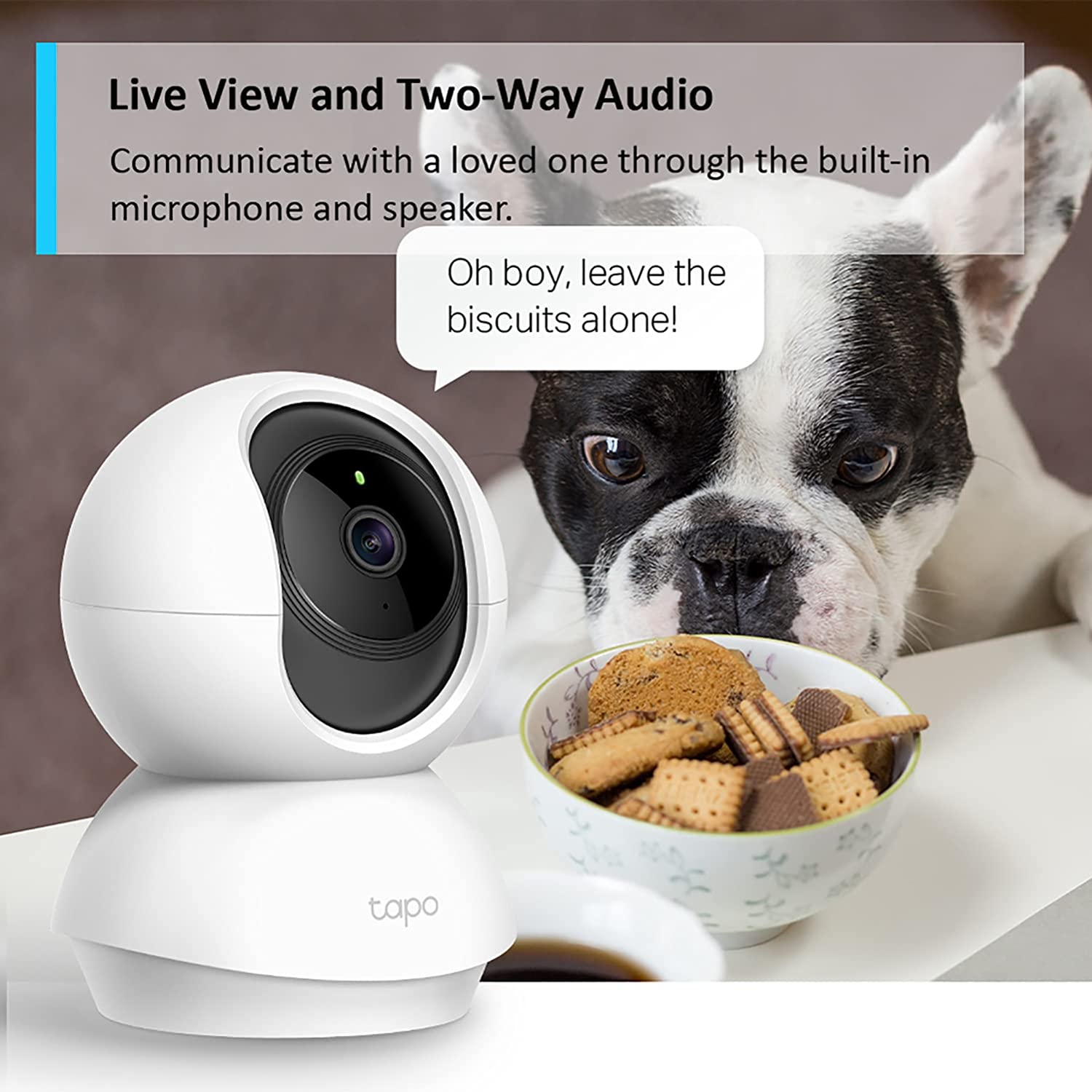 Tapo Indoor Security Camera | Pan & Tilt | TAPO C200 Tapo Indoor Security Camera | Pan & Tilt | TAPO C200