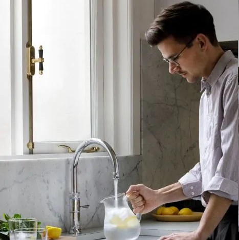 Quooker Pro3 Fusion Tap | Round | Chrome | 3FRCHR Quooker Pro3 Fusion Tap | Round | Chrome | 3FRCHR