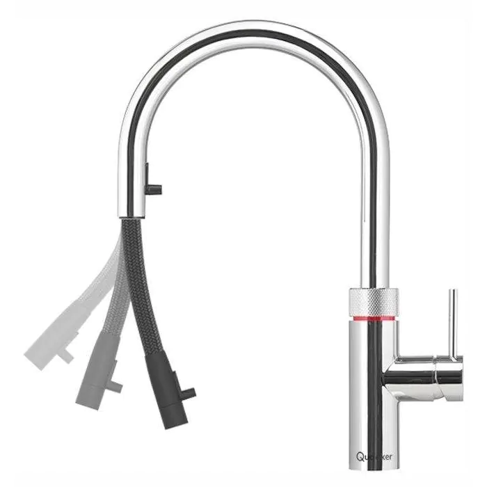 Quooker 3-in-1 Flex Tap | Chrome | 3XCHR Quooker 3-in-1 Flex Tap | Chrome | 3XCHR