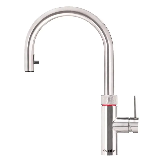 Quooker 3-in-1 Flex Tap | Stainless Steel | 3XRVS Quooker 3-in-1 Flex Tap | Stainless Steel | 3XRVS