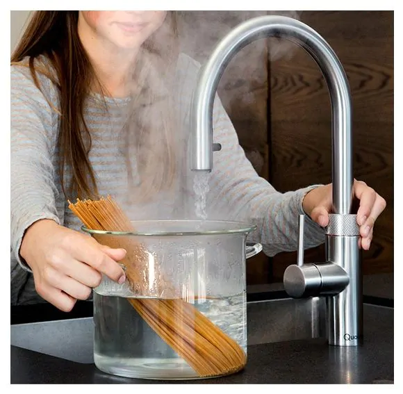 Quooker 3-in-1 Flex Tap | Stainless Steel | 3XRVS Quooker 3-in-1 Flex Tap | Stainless Steel | 3XRVS