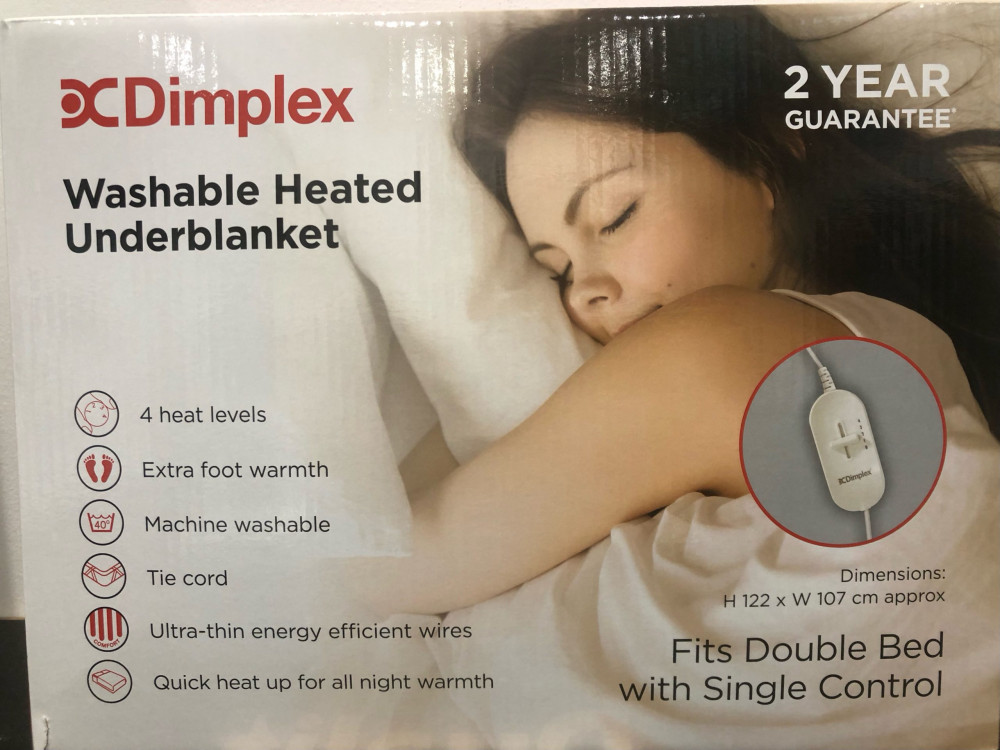 Dimplex Double Underblanket | DUB1002 Dimplex Double Underblanket | DUB1002