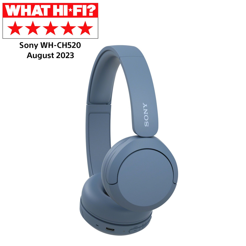 Sony Bluetooth Headphones with Mic | Blue | WHCH520LCE7 Sony Bluetooth Headphones with Mic | Blue | WHCH520LCE7