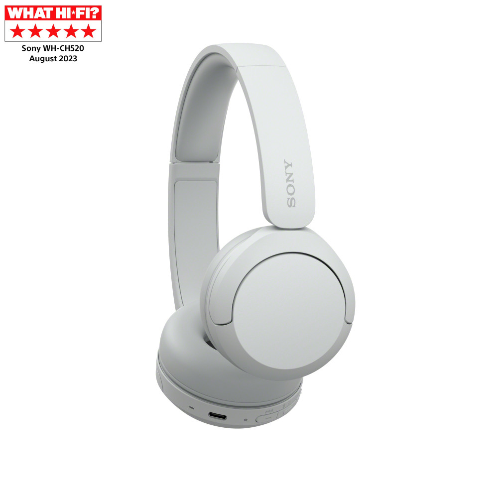 Sony Bluetooth Headphones with Mic | White | WHCH520WCE7 Sony Bluetooth Headphones with Mic | White | WHCH520WCE7