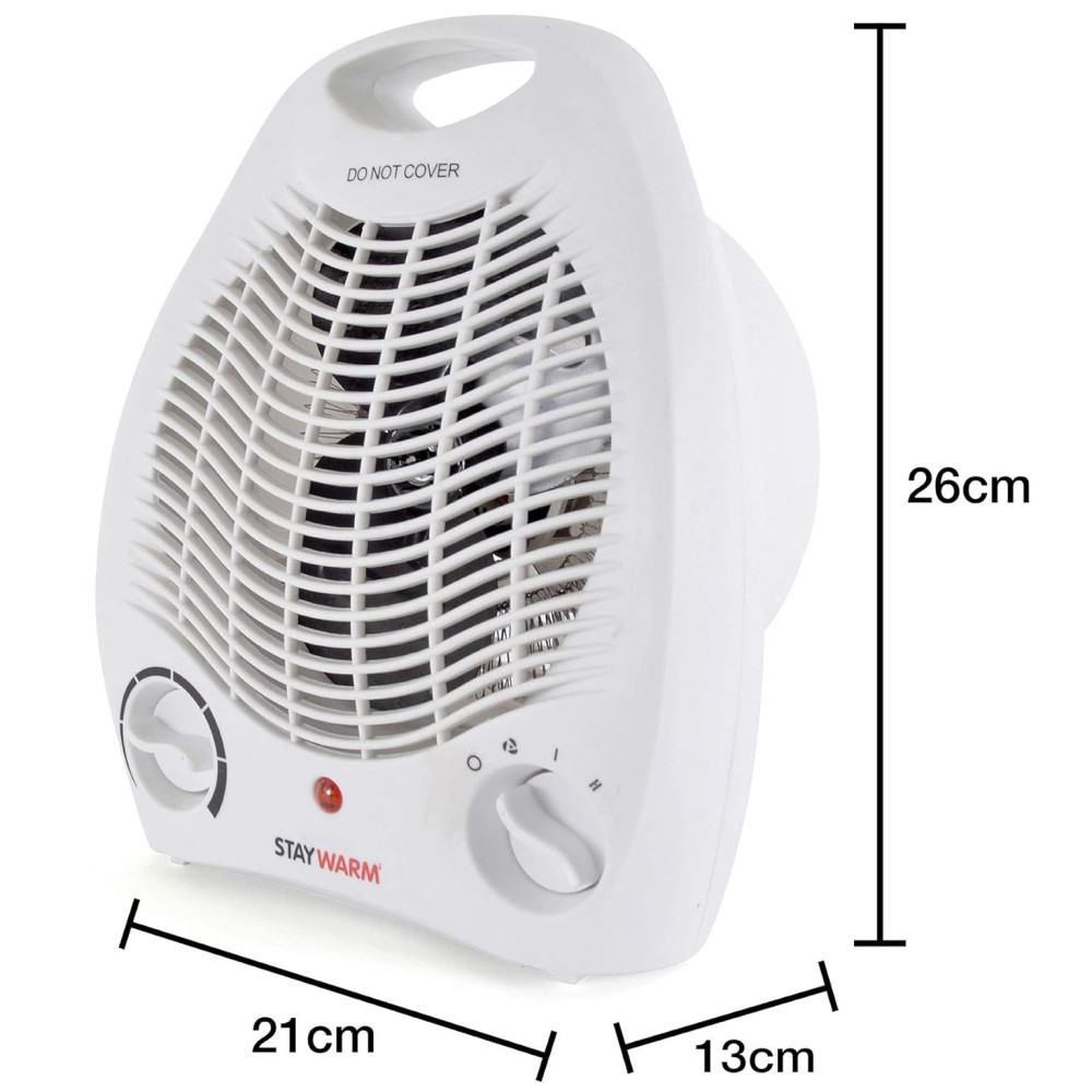 Staywarm 2KW Fan Heater | F2003WH Staywarm 2KW Fan Heater | F2003WH