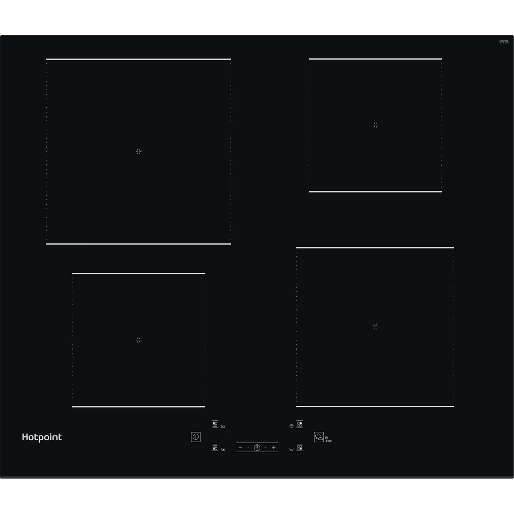 Hotpoint 60cm Indcution Hob | 4 Zone | TQ4160SBF Hotpoint 60cm Indcution Hob | 4 Zone | TQ4160SBF
