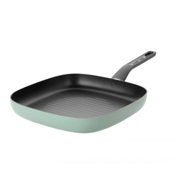 Berghoff Non-Stick Grill Pan | 26cm | Sage | 3950312 Berghoff Non-Stick Grill Pan | 26cm | Sage | 3950312