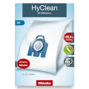 Miele HyClean 3D Efficiency GN Dustbags | 4 Pack Miele HyClean 3D Efficiency GN Dustbags | 4 Pack