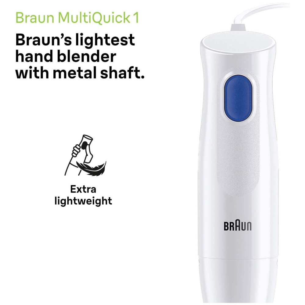 Braun MultiQuick 1 Hand Blender | MQ10.001MWH Braun MultiQuick 1 Hand Blender | MQ10.001MWH