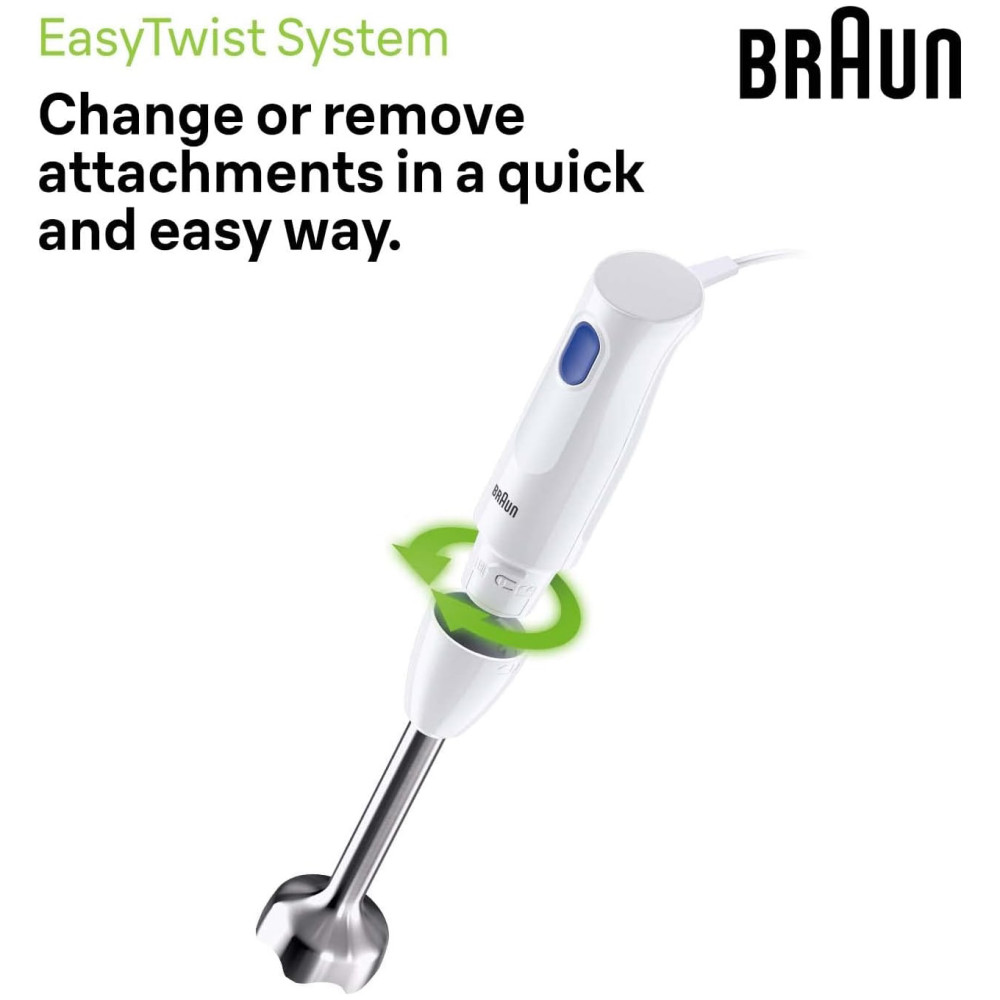 Braun MultiQuick 1 Hand Blender | MQ10.001MWH Braun MultiQuick 1 Hand Blender | MQ10.001MWH