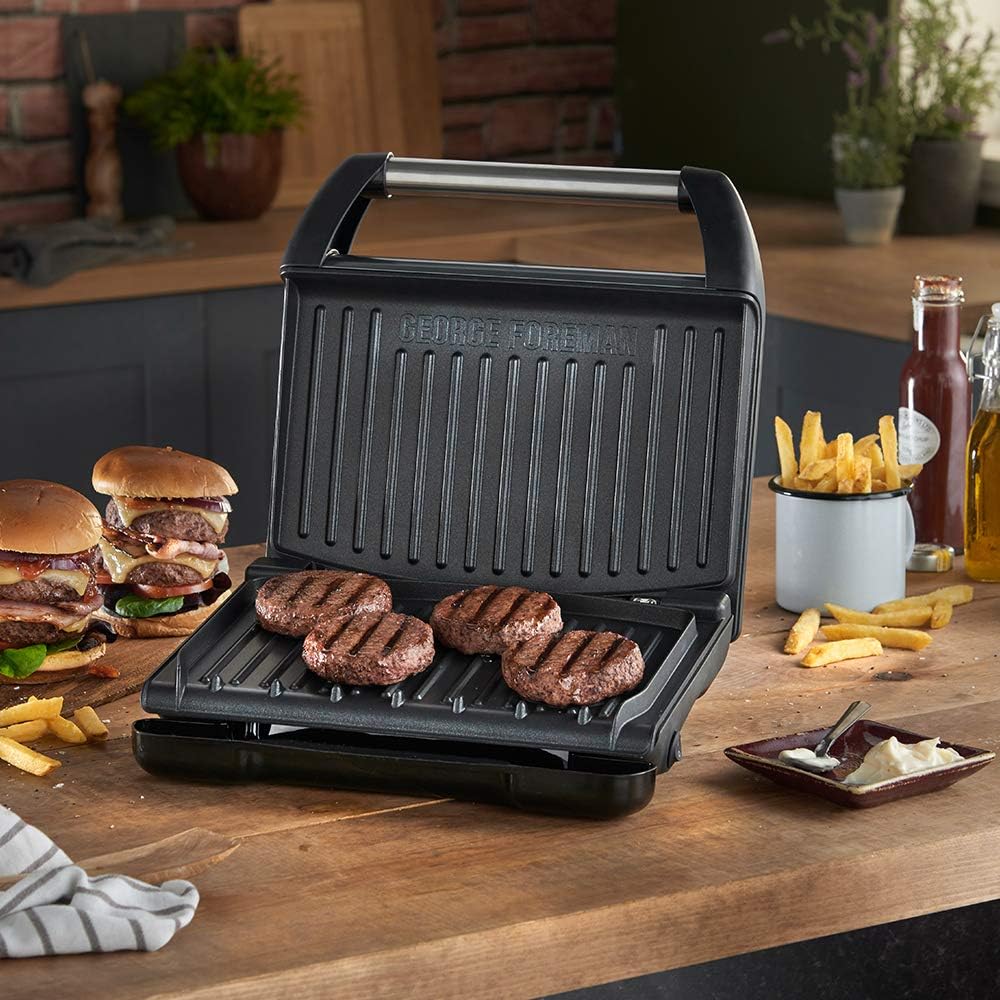 George Foreman Medium Health Grill | Grey | 25041 George Foreman Medium Health Grill | Grey | 25041