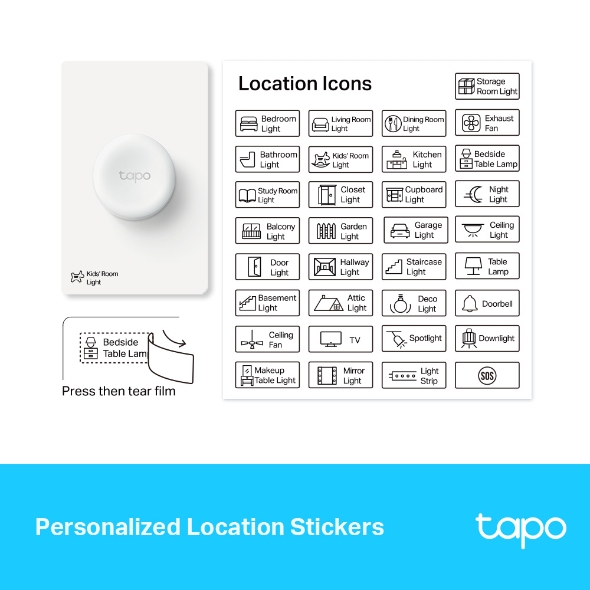 Tapo Smart Remote Dimmer Switch | TAPO S200D Tapo Smart Remote Dimmer Switch | TAPO S200D