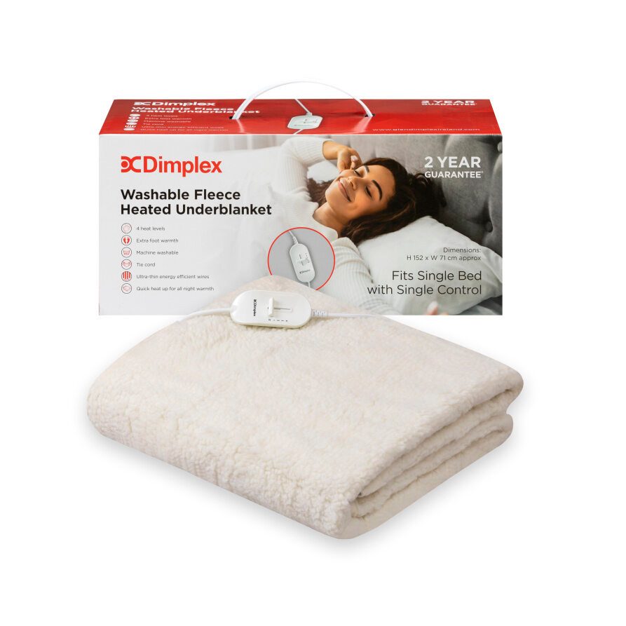 Dimplex Fleece Heated Under Blanket | Single | DFB2001 Dimplex Fleece Heated Under Blanket | Single | DFB2001