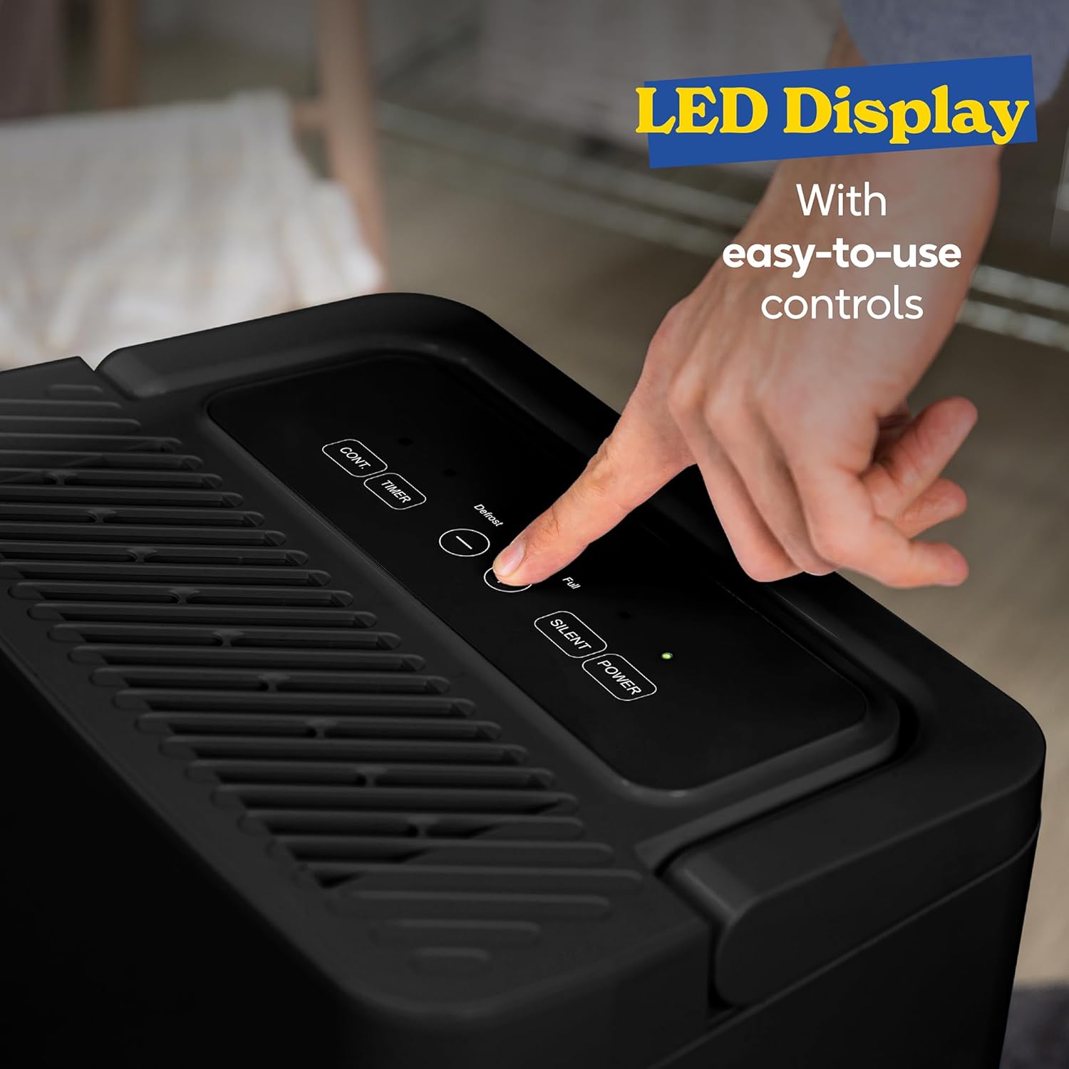 Russell Hobbs Dehumidifier 10 Litre | Black | RHDH1001B Russell Hobbs Dehumidifier 10 Litre | Black | RHDH1001B