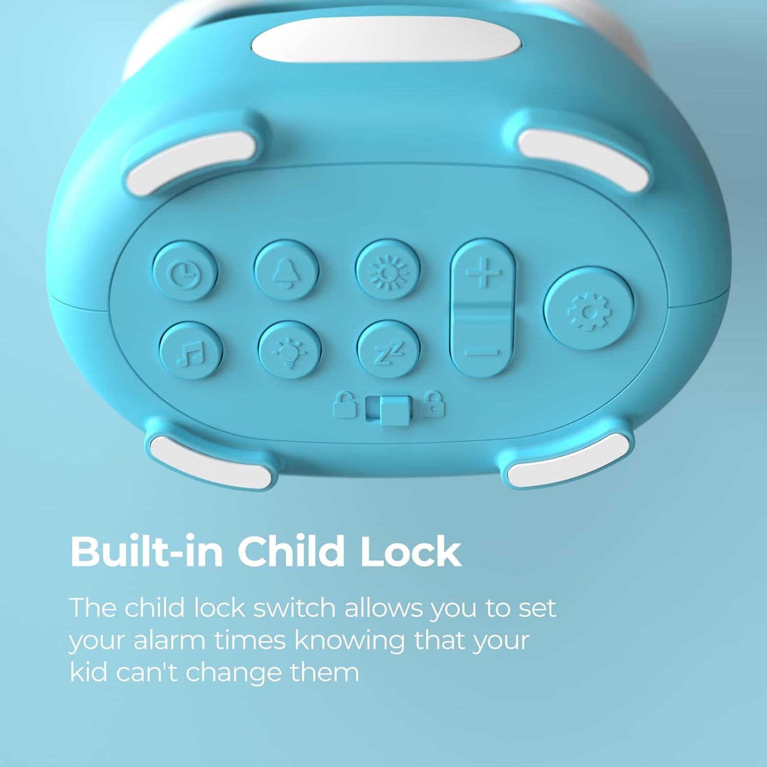 i-Box Blinky Alarm Clock | Blue | 79300PI/14 i-Box Blinky Alarm Clock | Blue | 79300PI/14