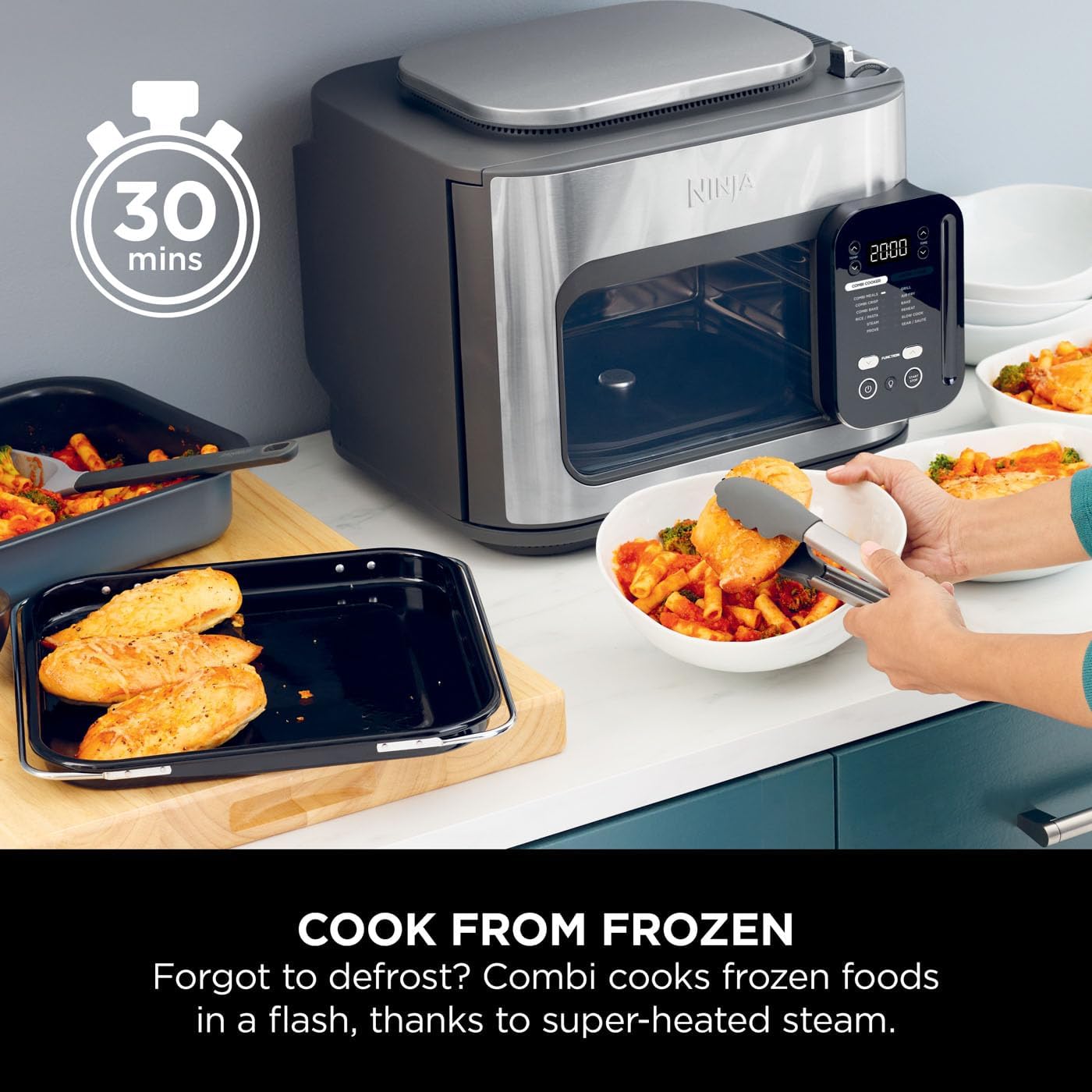 Ninja Combi 12-in-1 Multi-Cooker Oven & Air Fryer | SFP700UK Ninja Combi 12-in-1 Multi-Cooker Oven & Air Fryer | SFP700UK