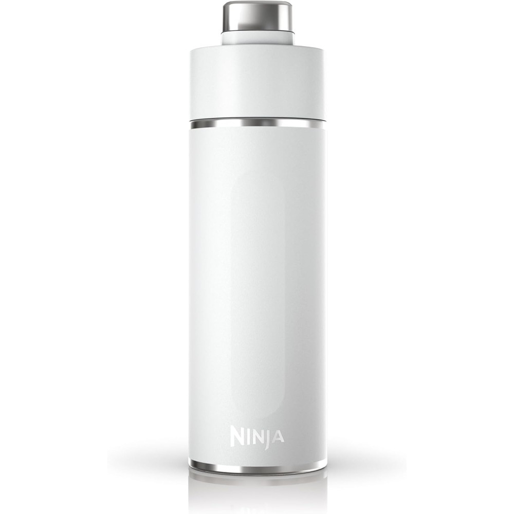 Ninja Thirsti 530ml Travel Bottle | White | DW1801EUUKWH Ninja Thirsti 530ml Travel Bottle | White | DW1801EUUKWH