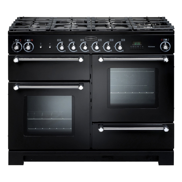 Rangemaster Kitchener 110 Dual Fual Range Cooker | KCH110DFFBL/C Rangemaster Kitchener 110 Dual Fual Range Cooker | KCH110DFFBL/C