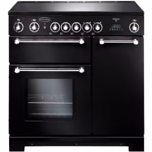 Rangemaster Kitchener 90 Ceramic Range Cooker | KCH90ECBL/C