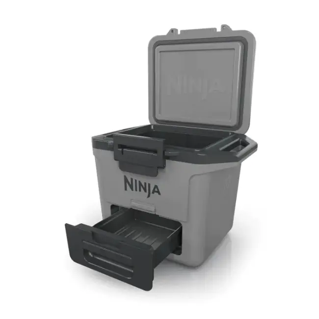 Ninja FrostVault Hard Cooler | 28L | Grey | FB131UKGY Ninja FrostVault Hard Cooler | 28L | Grey | FB131UKGY