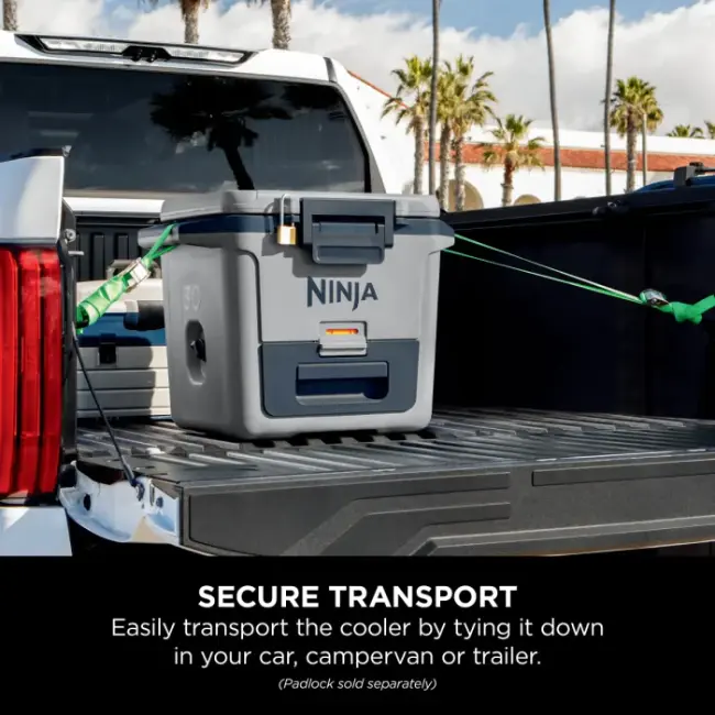 Ninja FrostVault Hard Cooler | 28L | Grey | FB131UKGY Ninja FrostVault Hard Cooler | 28L | Grey | FB131UKGY