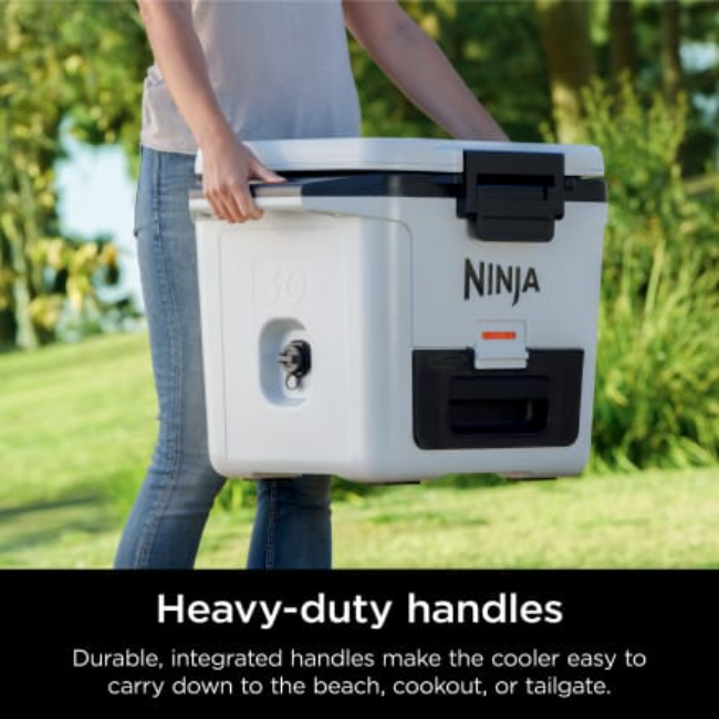 Ninja FrostVault Hard Cooler | 28L | White | FB131UKWH Ninja FrostVault Hard Cooler | 28L | White | FB131UKWH