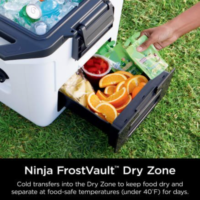Ninja FrostVault Hard Cooler | 28L | White | FB131UKWH Ninja FrostVault Hard Cooler | 28L | White | FB131UKWH