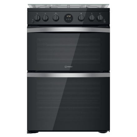 Indesit 60cm Gas Cooker | Double Oven | ID67GOMCBUK Indesit 60cm Gas Cooker | Double Oven | ID67GOMCBUK