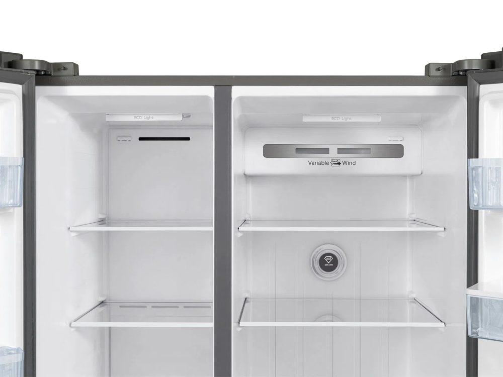 TCL American Style Fridge Freezer | Quartz Grey | RP631SSE0UK TCL American Style Fridge Freezer | Quartz Grey | RP631SSE0UK