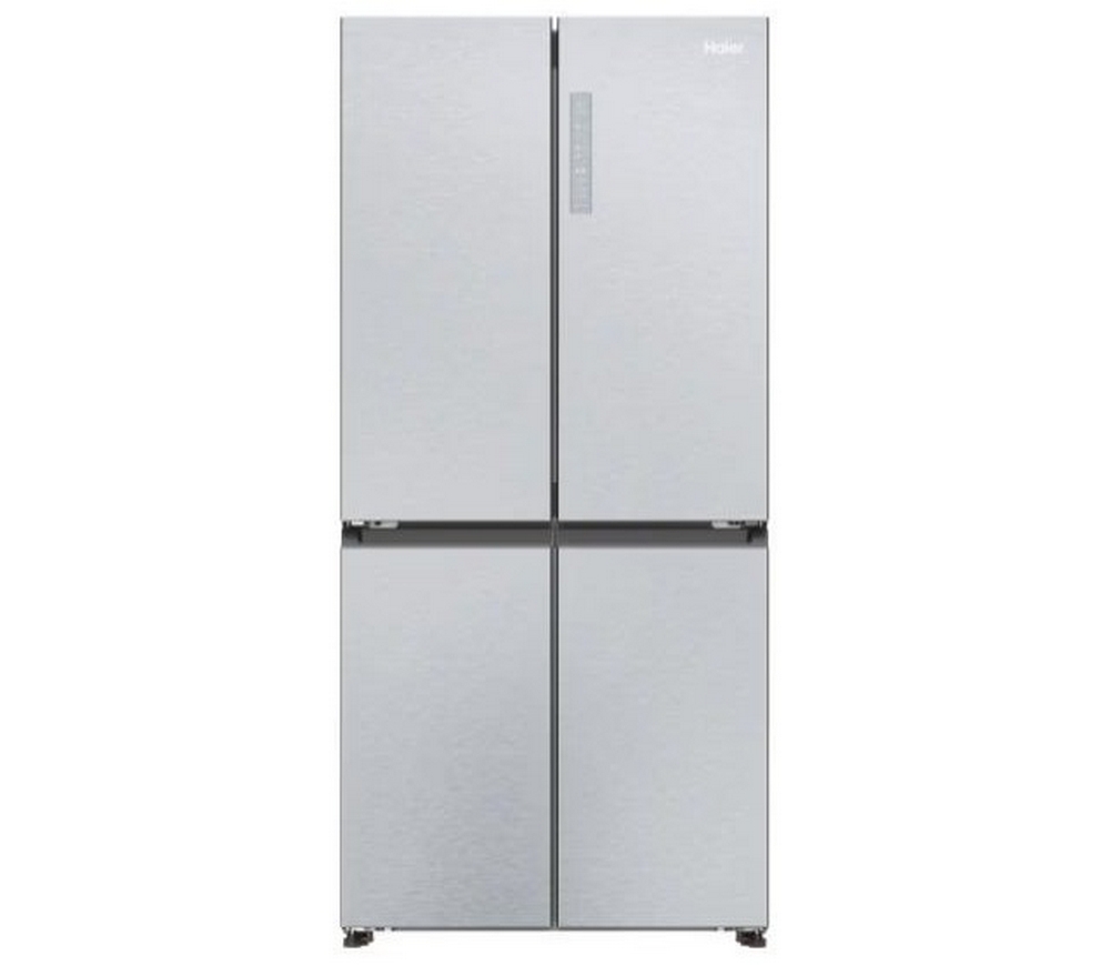 Haier Series 3 Cube 83 American Style Fridge Freezer I Silver I HCR3818ENMG Haier Series 3 Cube 83 American Style Fridge Freezer I Silver I HCR3818ENMG