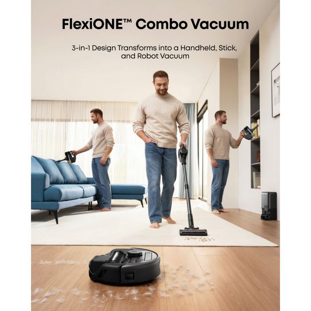 Eufy E20 Robot, Stick & Handheld 3-in-1 Vacuum | T2070G10 Eufy E20 Robot, Stick & Handheld 3-in-1 Vacuum | T2070G10