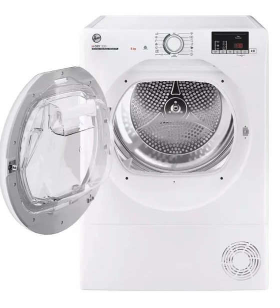 Hoover 8KG Heat Pump Tumble Dryer | HLEH8A2DE-80 Hoover 8KG Heat Pump Tumble Dryer | HLEH8A2DE-80