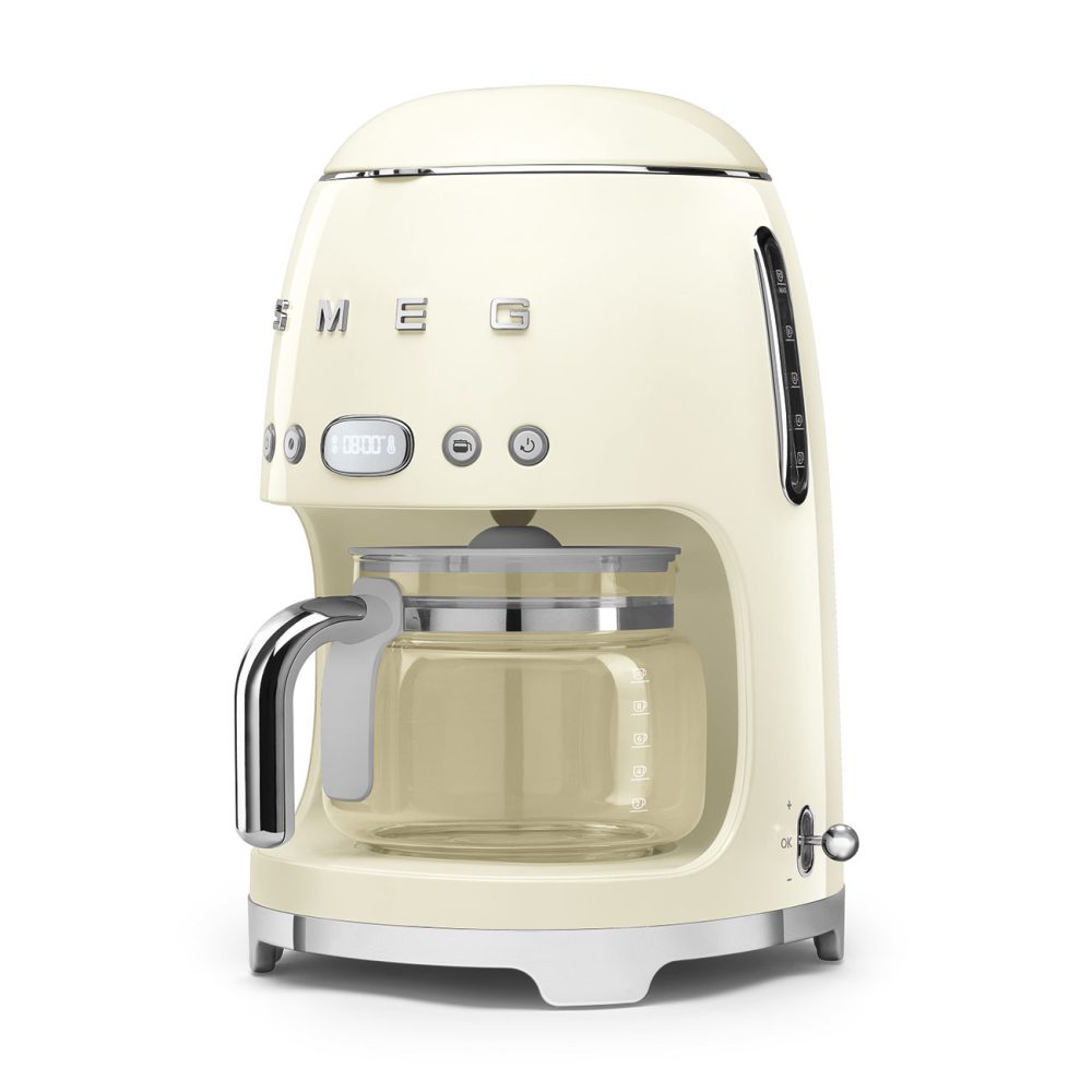 Smeg Drip Filter Coffee Machine | Cream | DCF02CRUK Smeg Drip Filter Coffee Machine | Cream | DCF02CRUK