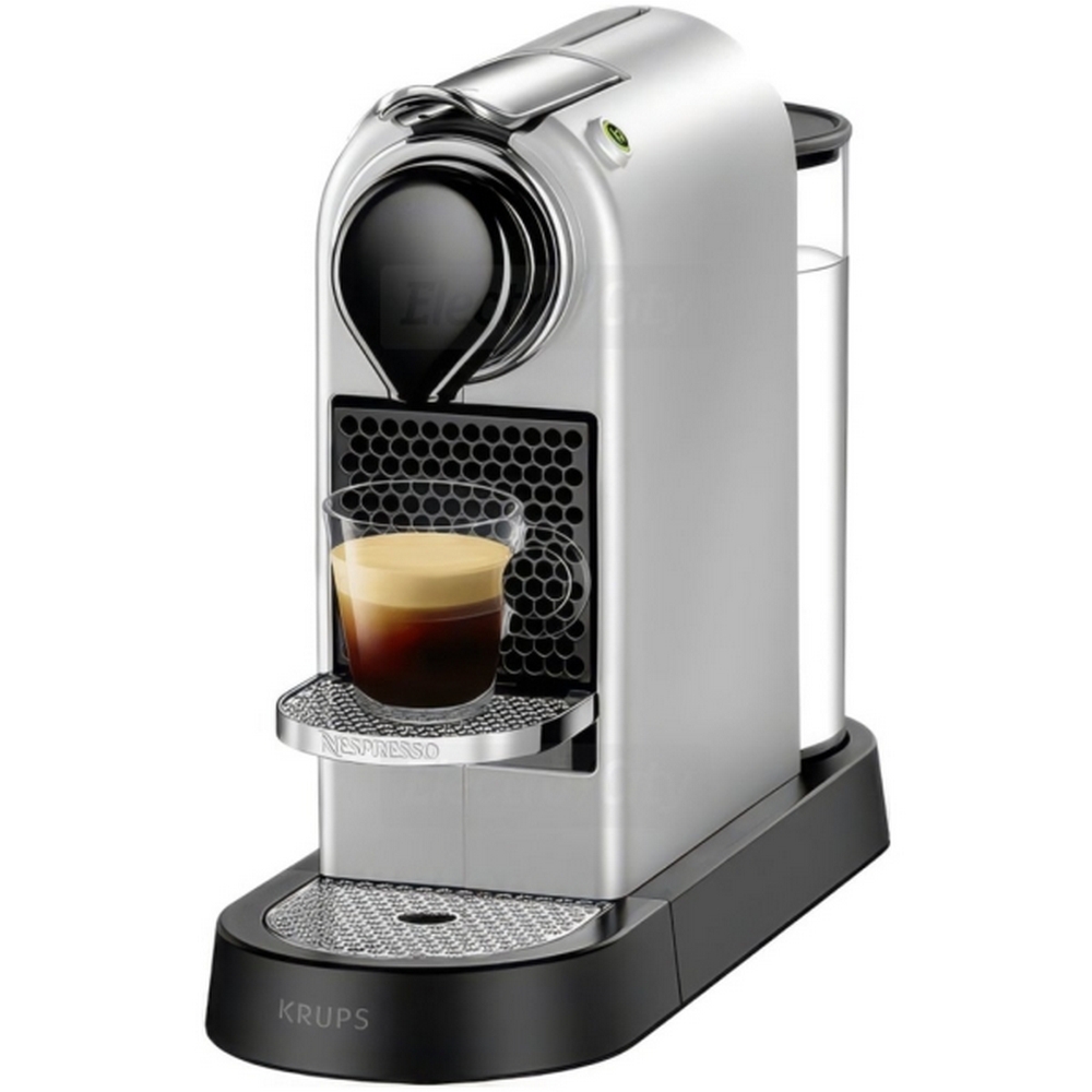 Krups Citz Nespresso Coffee Maker I Silver I XN741B40 Krups Citz Nespresso Coffee Maker I Silver I XN741B40