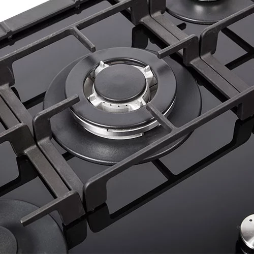 Nordmende 70cm Gas on Glass Hob | HGX703BGL Nordmende 70cm Gas on Glass Hob | HGX703BGL