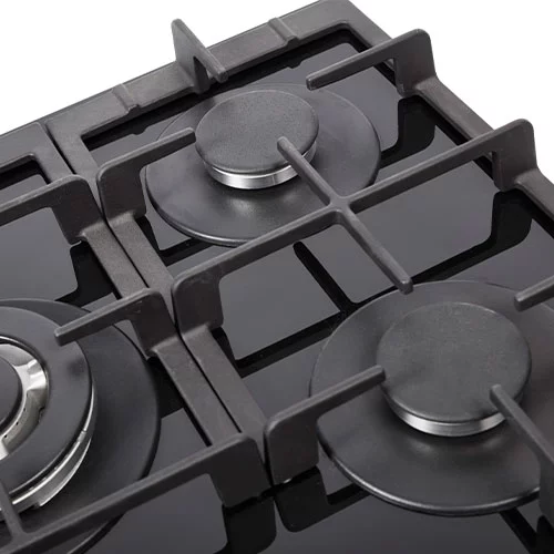 Nordmende 70cm Gas on Glass Hob | HGX703BGL Nordmende 70cm Gas on Glass Hob | HGX703BGL
